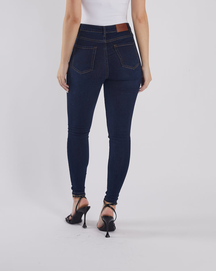 Jessica HR Skinny Denim Blue