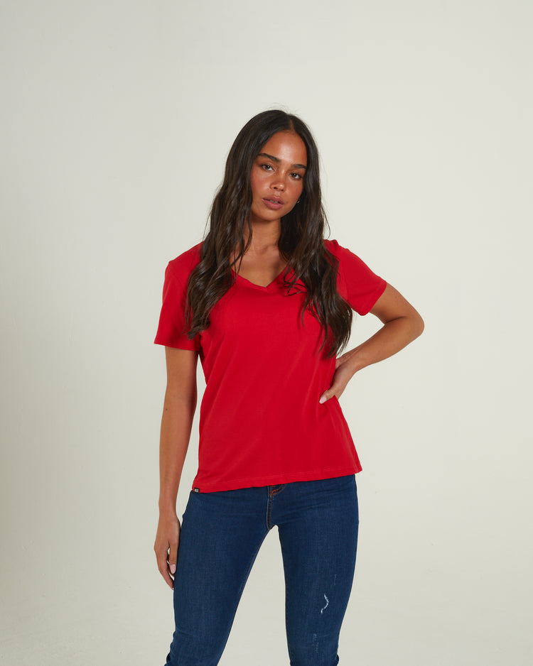Ada Basic Tee True Red