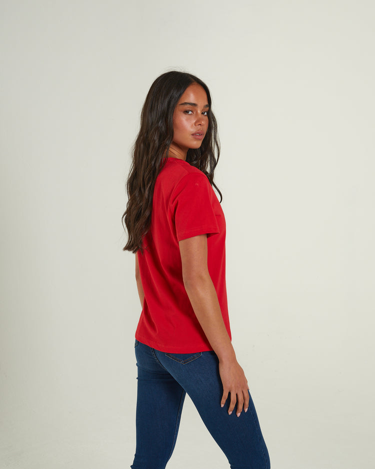 Ada Basic Tee True Red