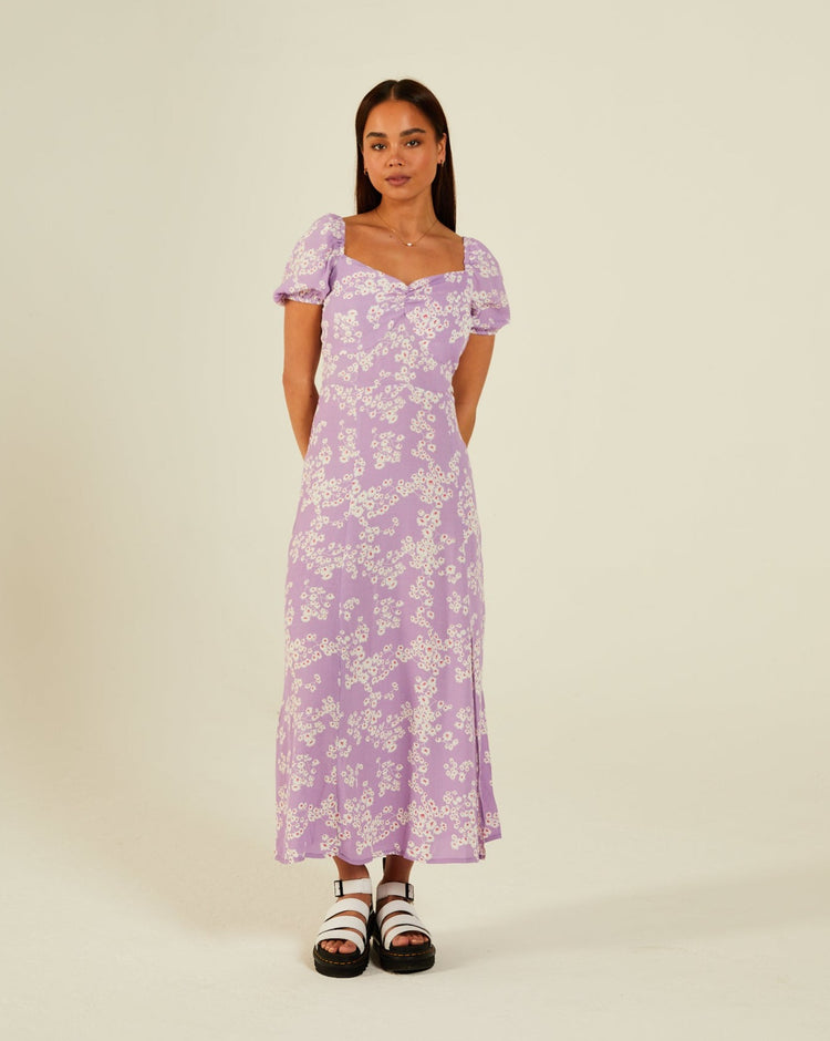 Astrid Dress Purple Rose