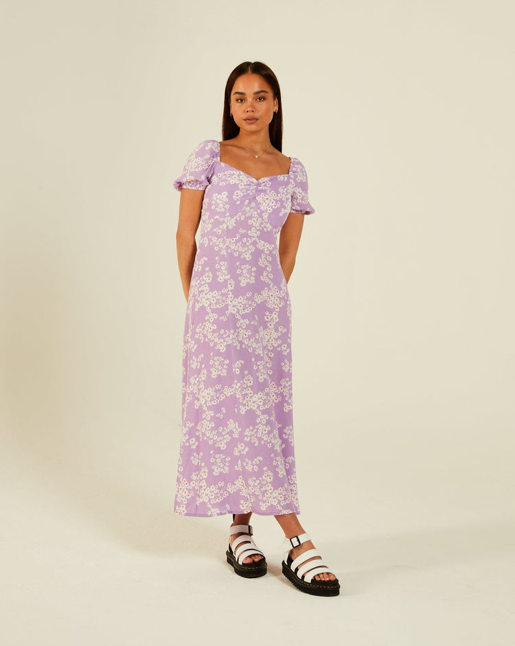 Astrid Dress Purple Rose