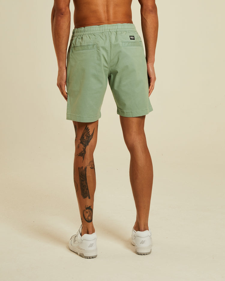 Barton Drawcord Short Surf Green