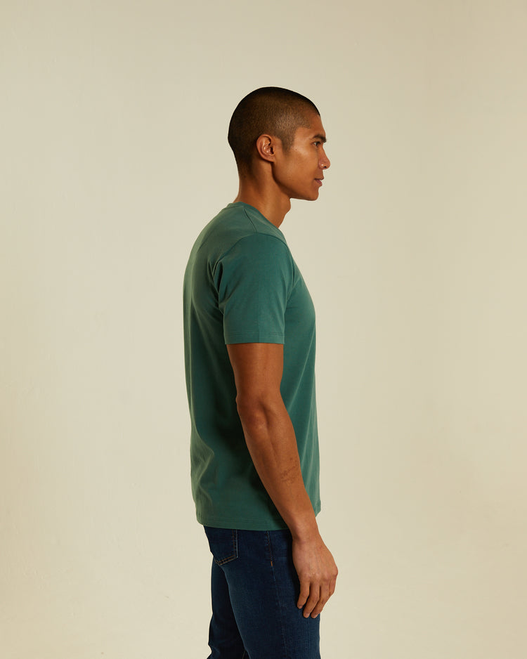 Basic Oakley V Neck Green Trail