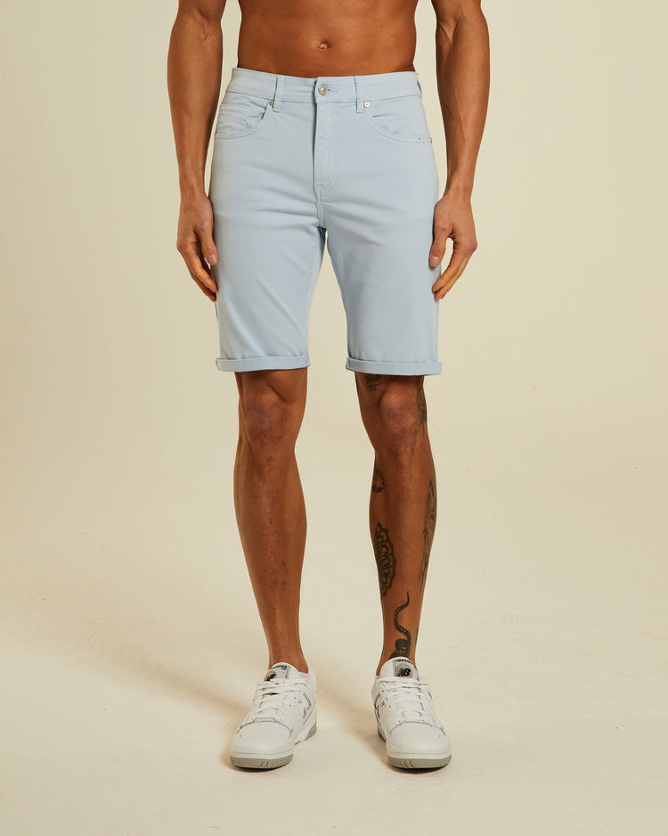 Beck 5 Pocket Short Blue