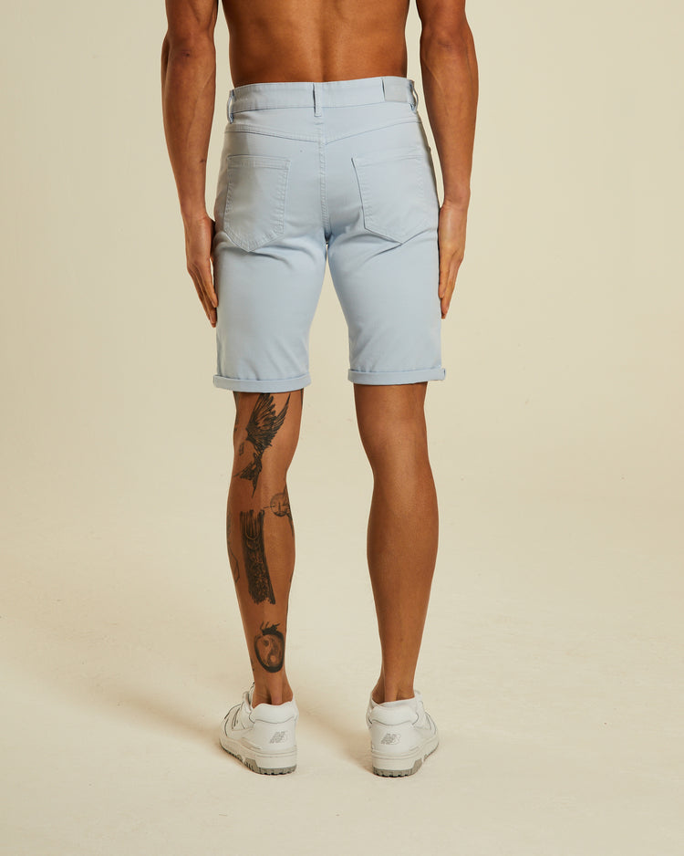 Beck 5 Pocket Short Blue