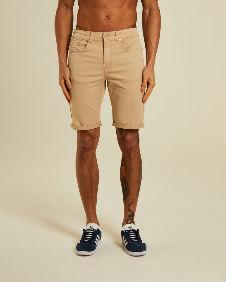 Beck 5 Pocket Short Almond Shell