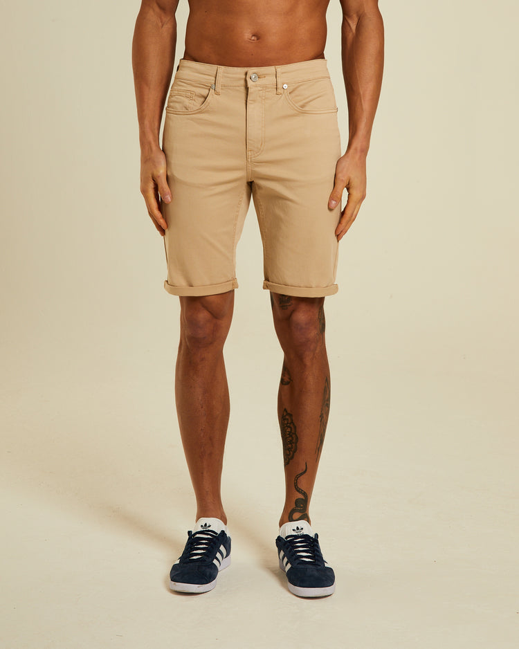 Beck 5 Pocket Short Almond Shell