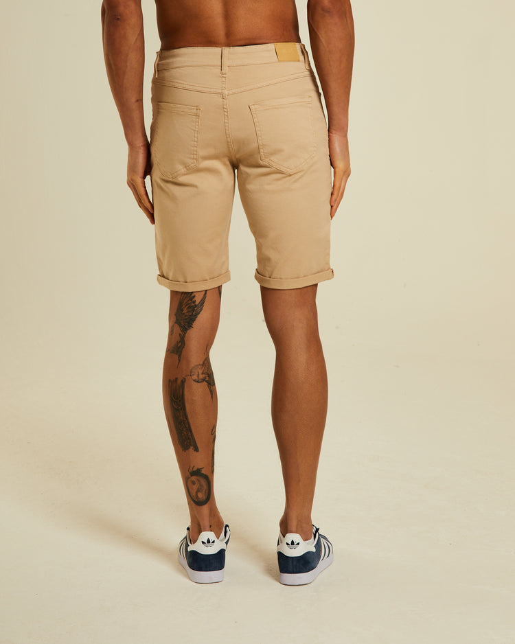 Beck 5 Pocket Short Almond Shell