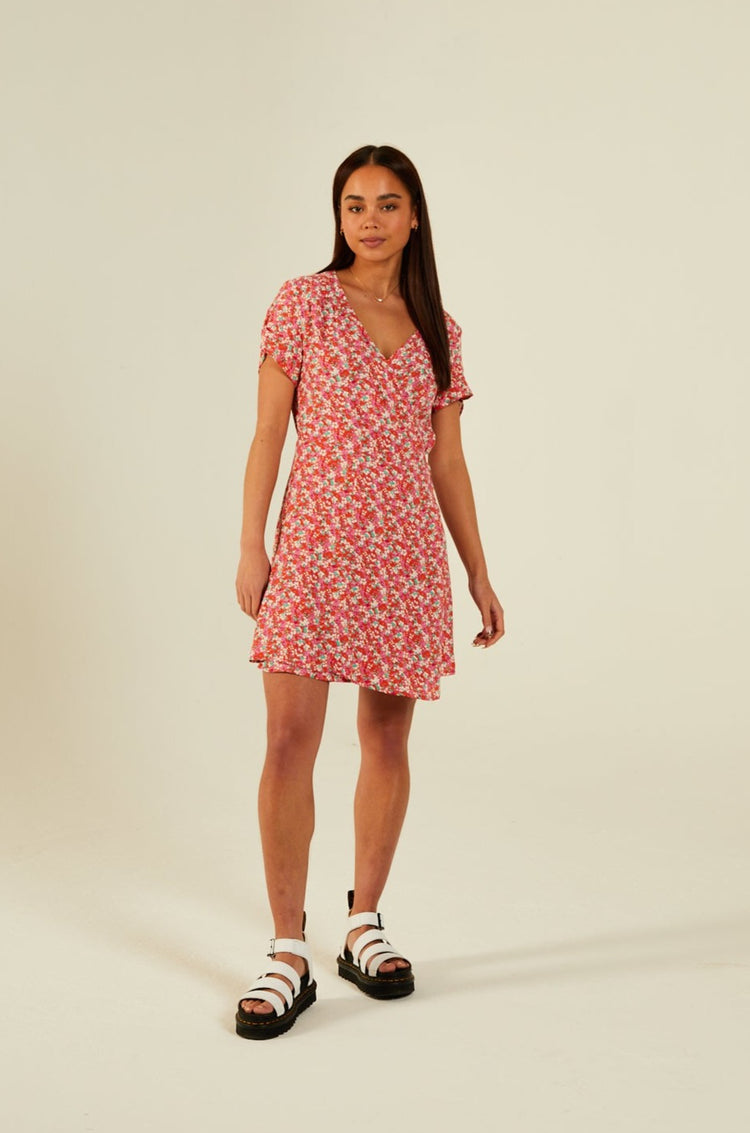 Coco Dress Pink Yarrow