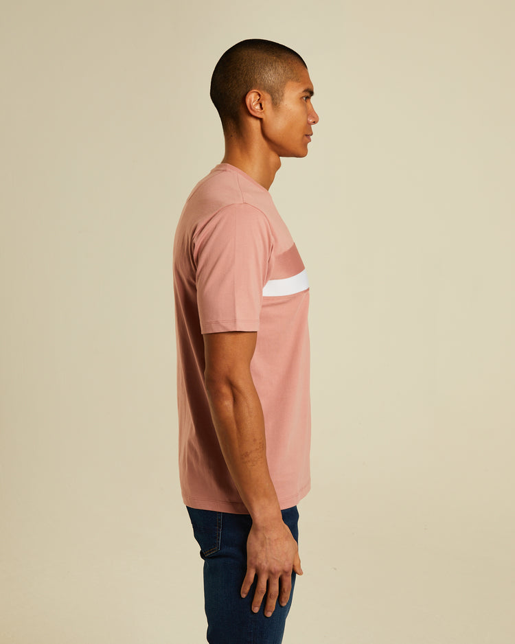 Farris Tee Plaster Pink