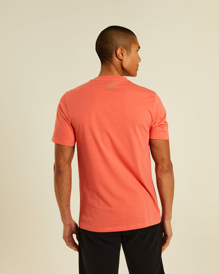 Idris Tee Bright Peach