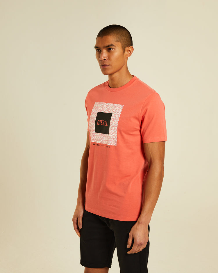 Idris Tee Bright Peach