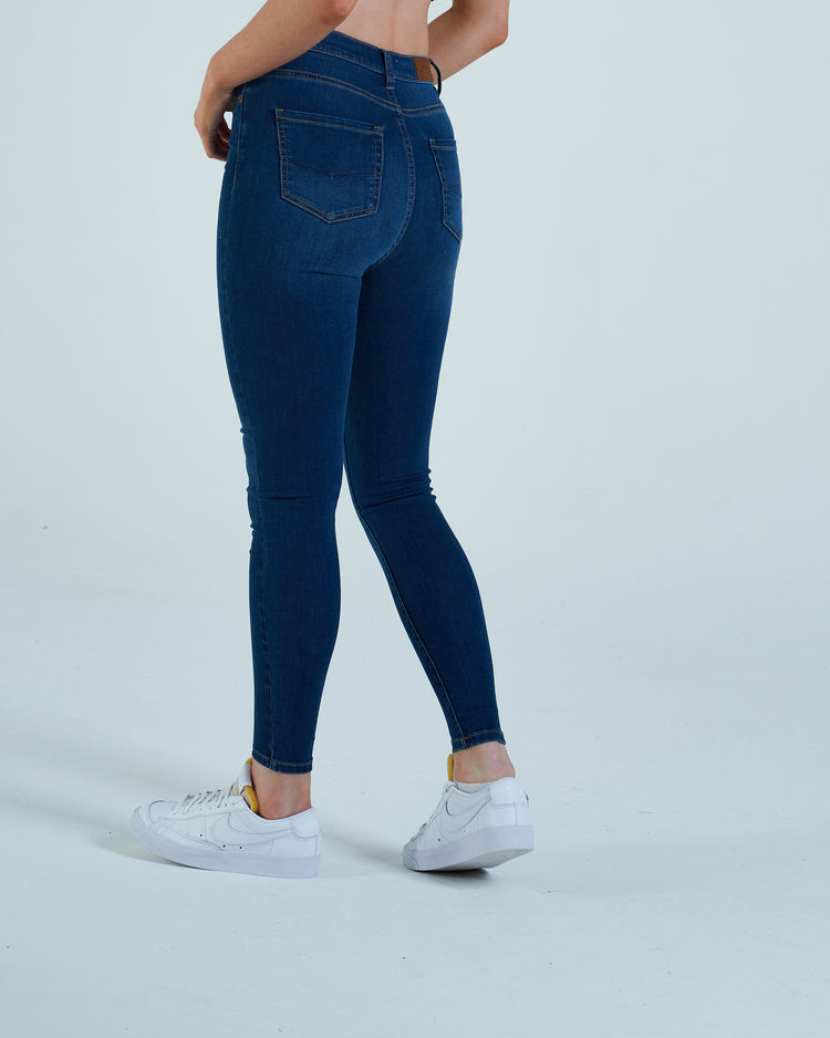 Jessica Hr Skinny Medium Blue Wash