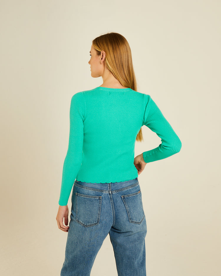 Anouk Cardigan Soft Jade