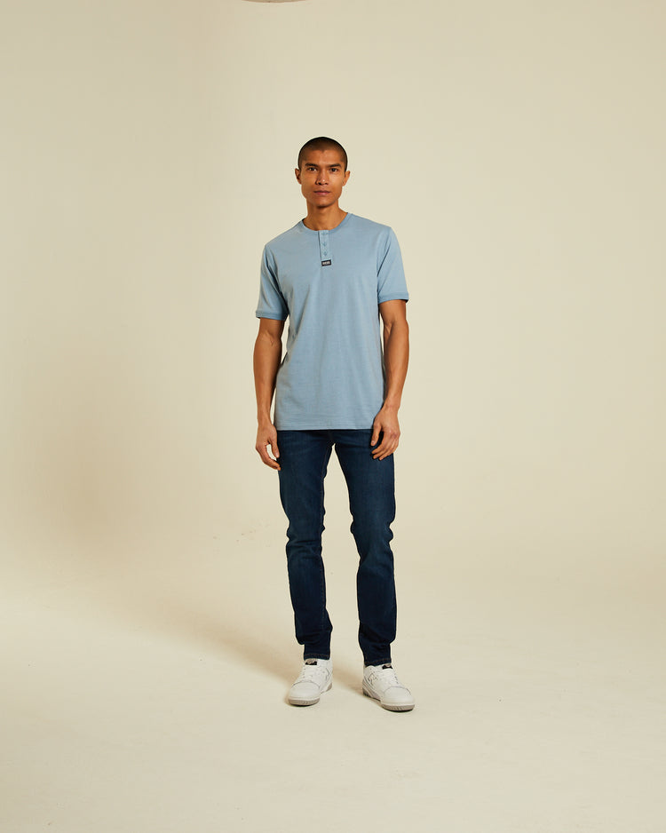 Kyler Henley Pebble Blue