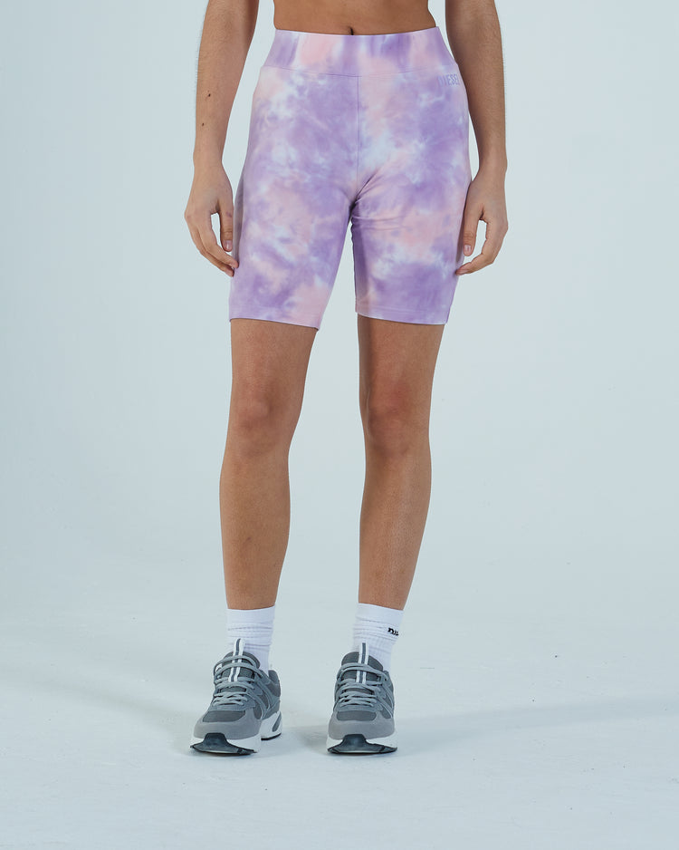 June Bicycle Short Pink/Purple Tie Dye