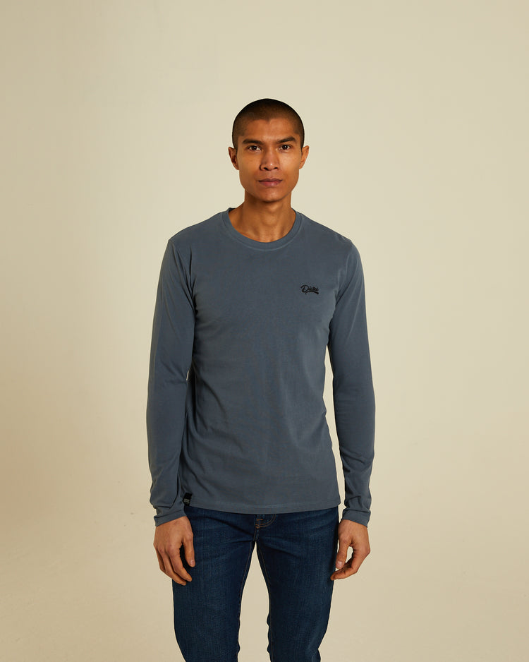Basic Nilo LS Tee Dusk Navy