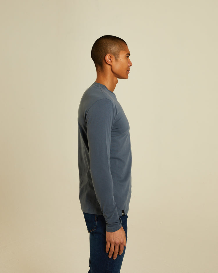 Basic Nilo LS Tee Dusk Navy