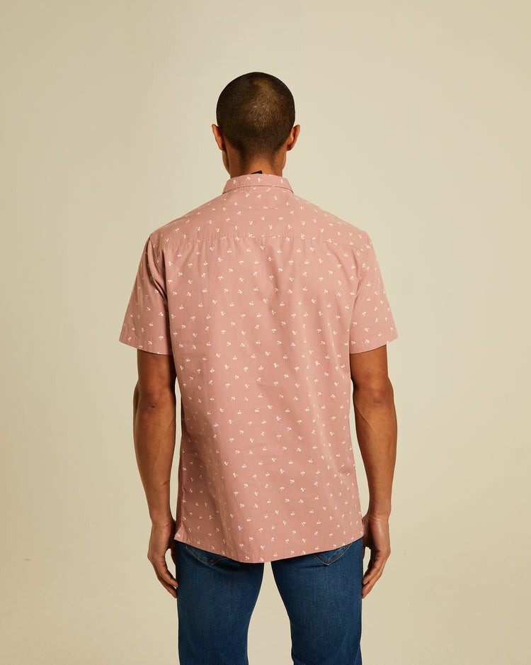 Niro Ss Shirt Plaster Pink
