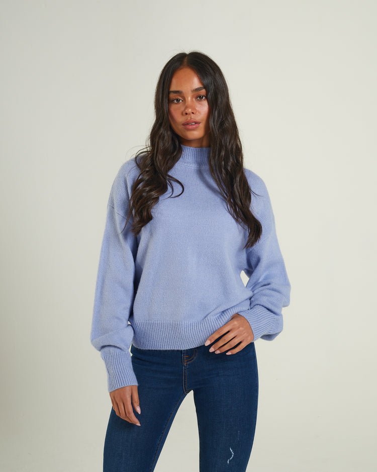 Suvi Knit Dusky Blue
