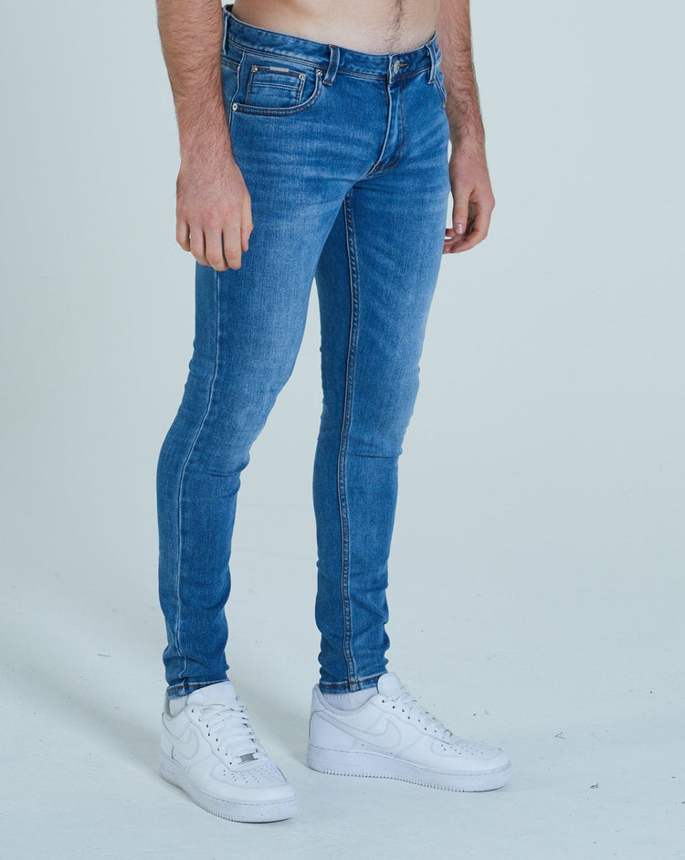Saxon Skinny Fit Light Blue