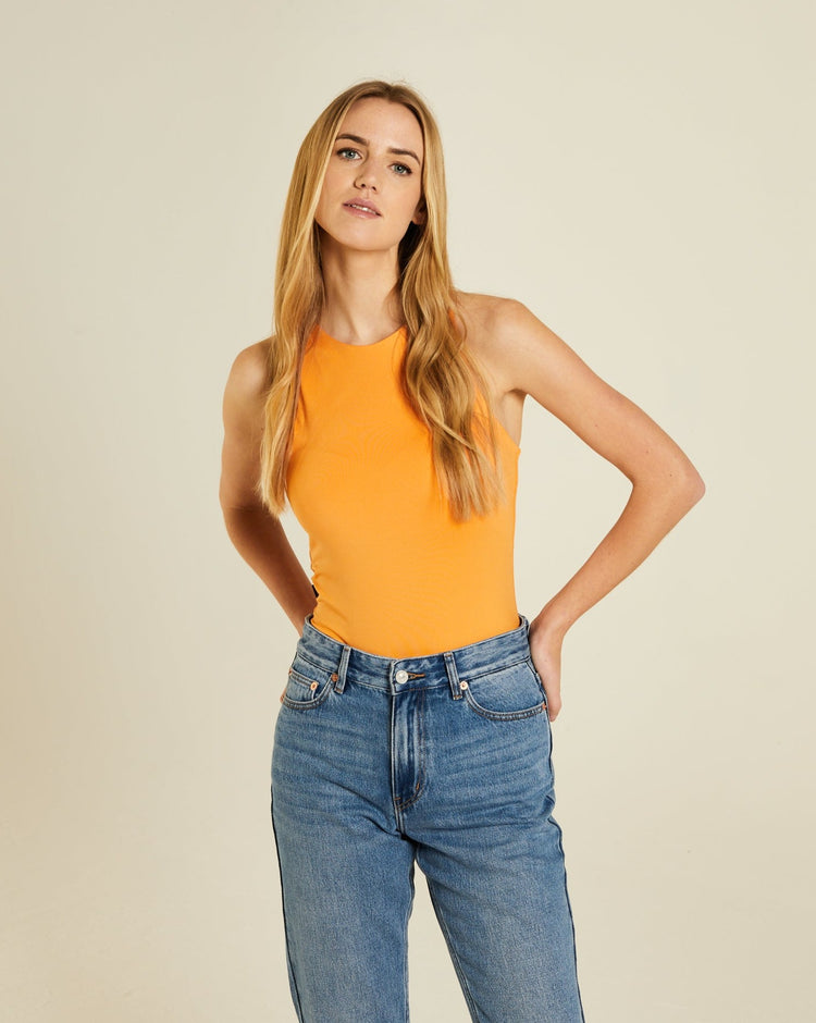 Rianna Body Suit Orange Sorbet