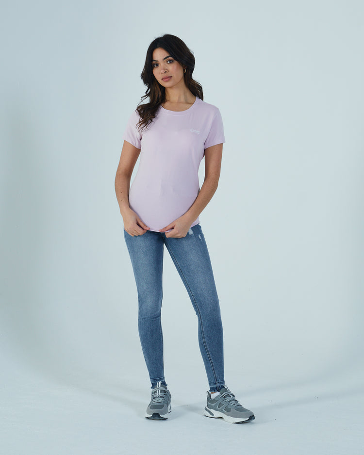 Cloda Basic Tee Soft Violet