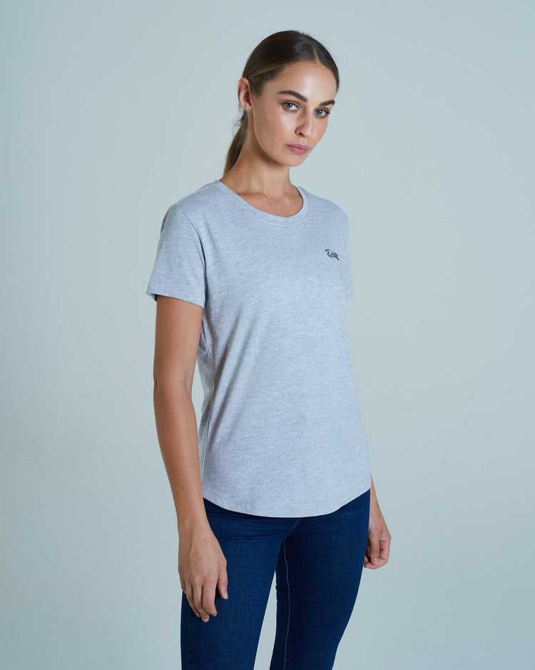 Cloda Basic Tee Pebble