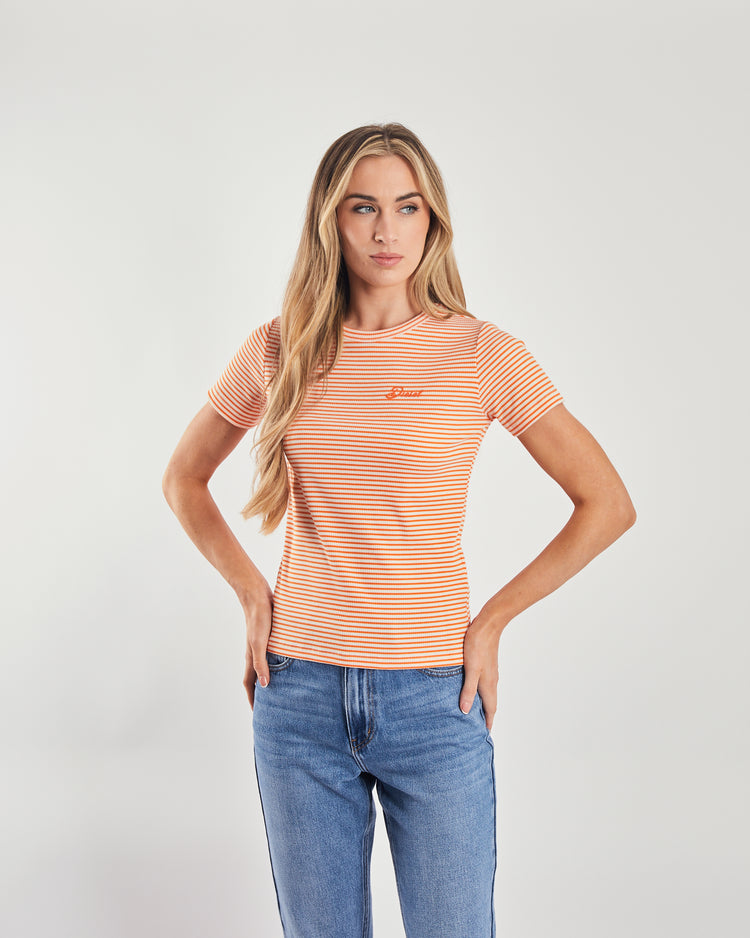 Helga T-Shirt Orange Sorbet