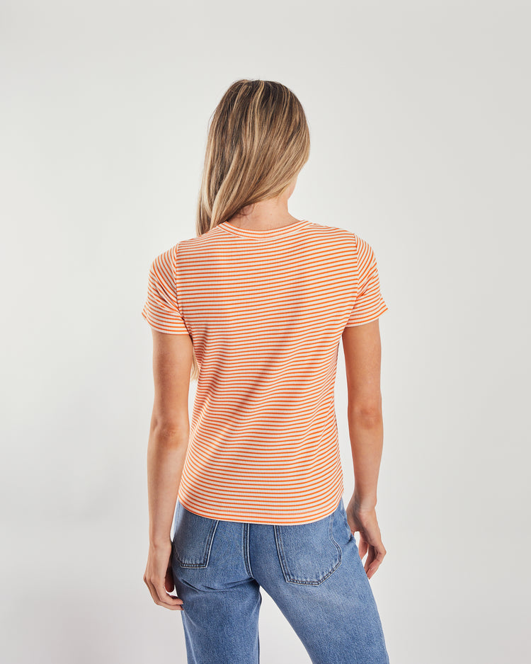 Helga T-Shirt Orange Sorbet