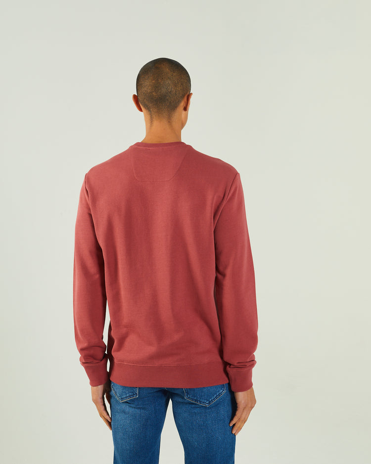 Marvin Sweatshirt Red Oxide