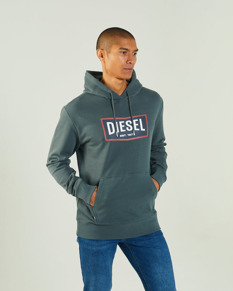 Mark Hoodie Verdi Green