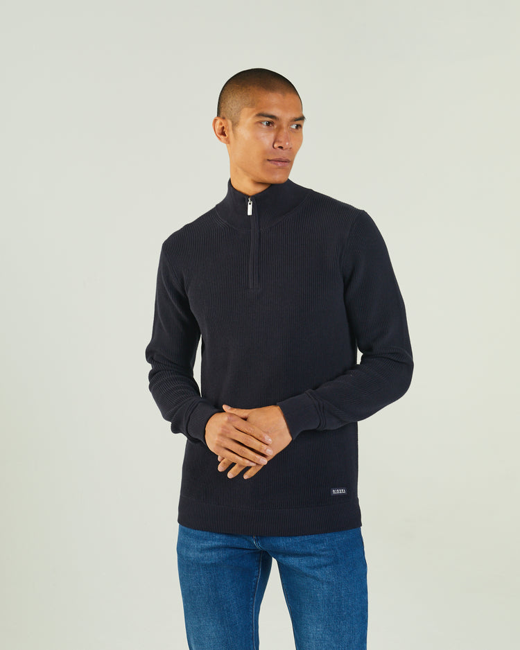 Dev Half Zip Space Navy