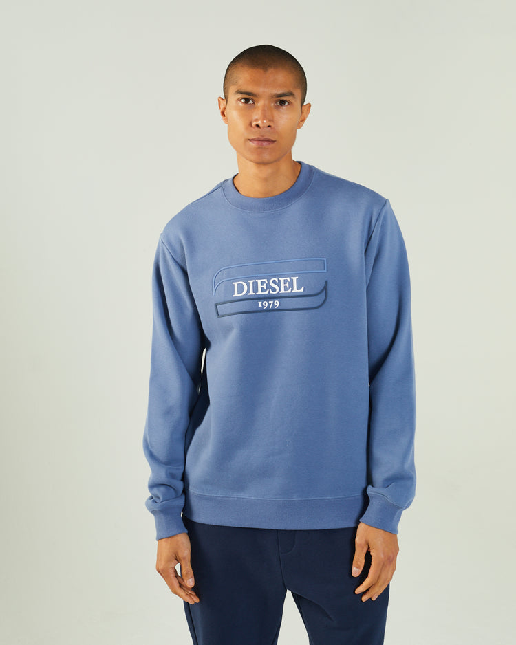 Hanson Sweatshirt Mountain Blue