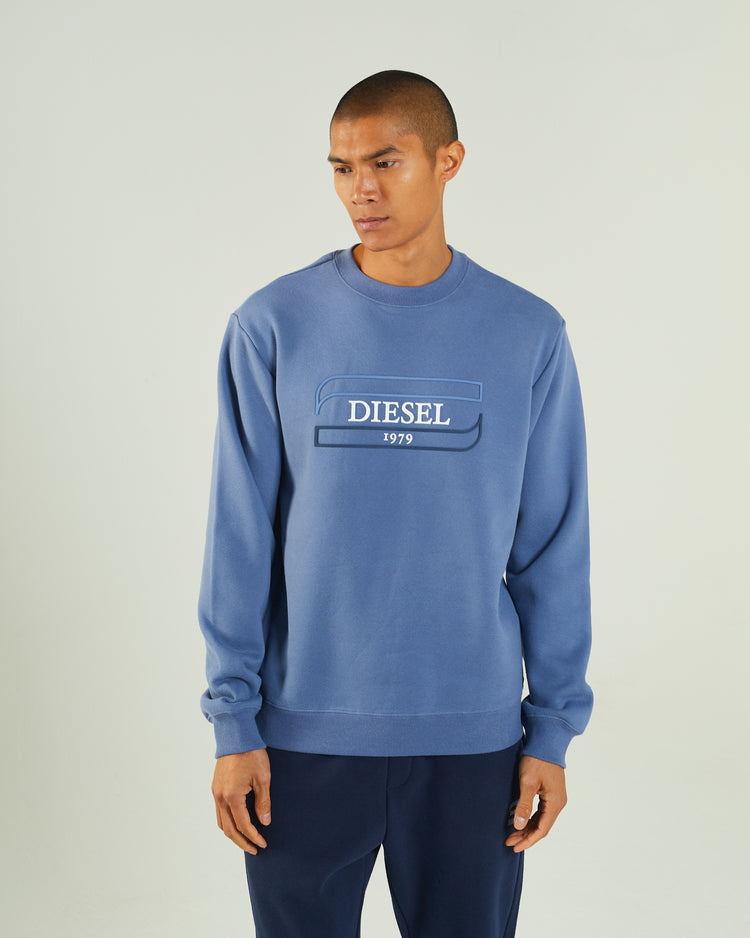 Hanson Sweatshirt Mountain Blue