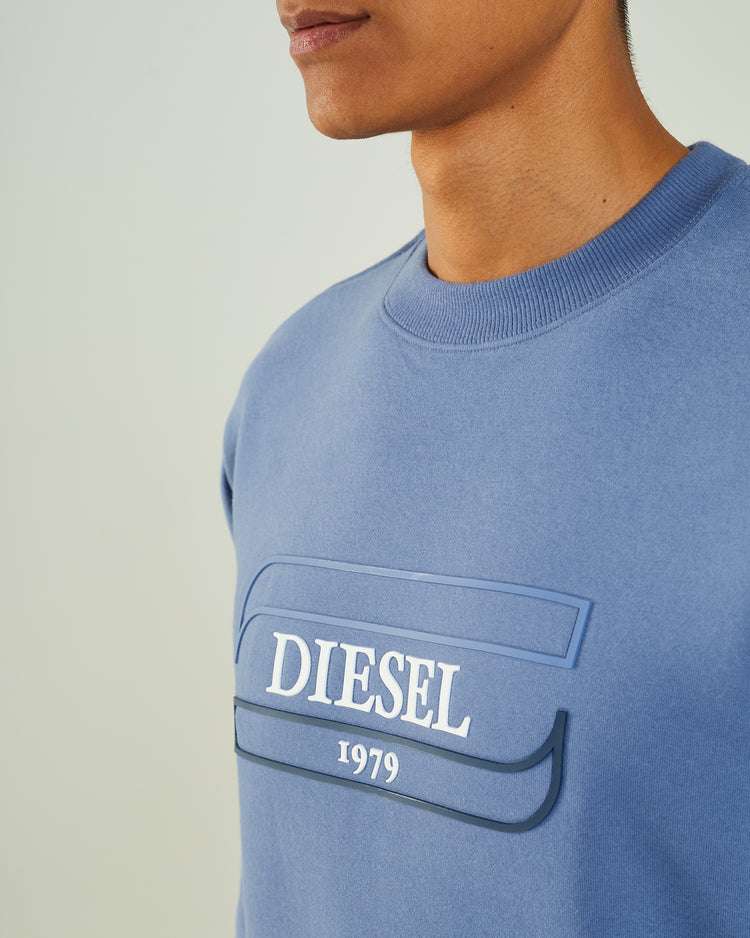 Hanson Sweatshirt Mountain Blue