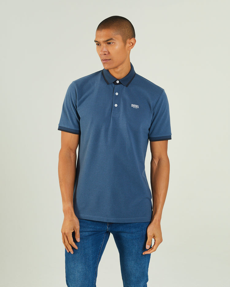 Lacazette Polo Steel Indigo
