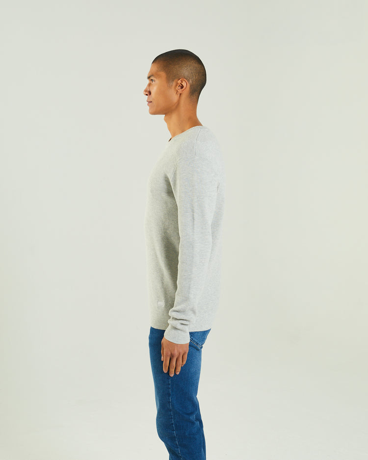 Waldon Sweater Blizzard Marl