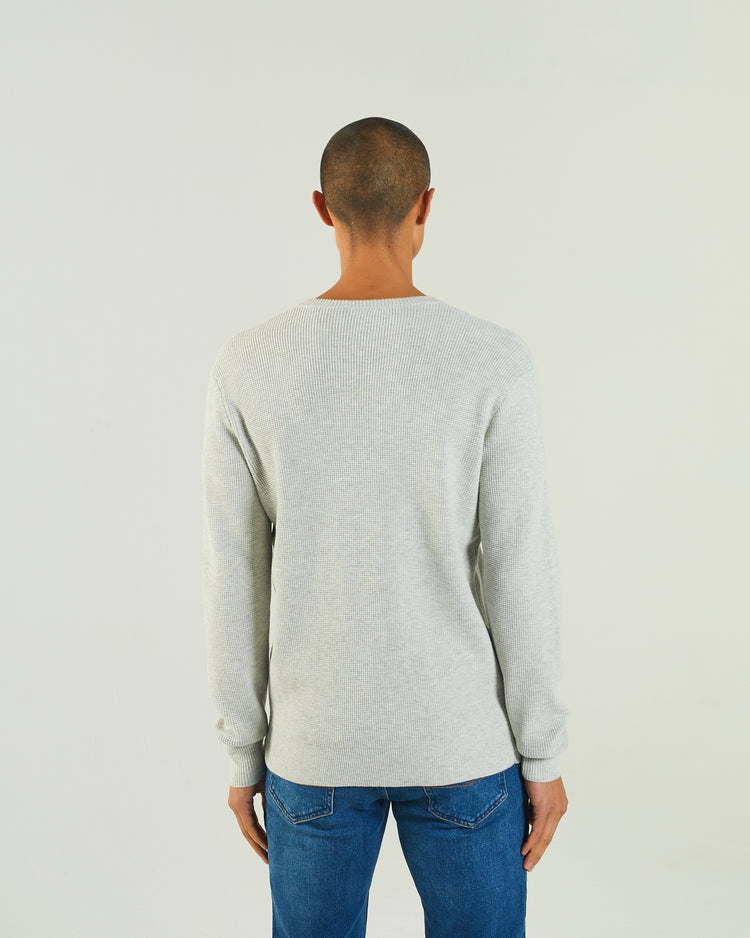 Waldon Sweater Blizzard Marl