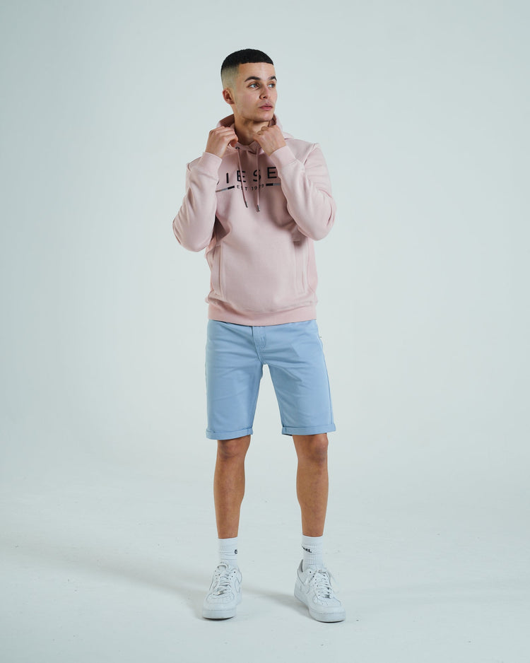 Ben 5 Pocket Short Blue Fog