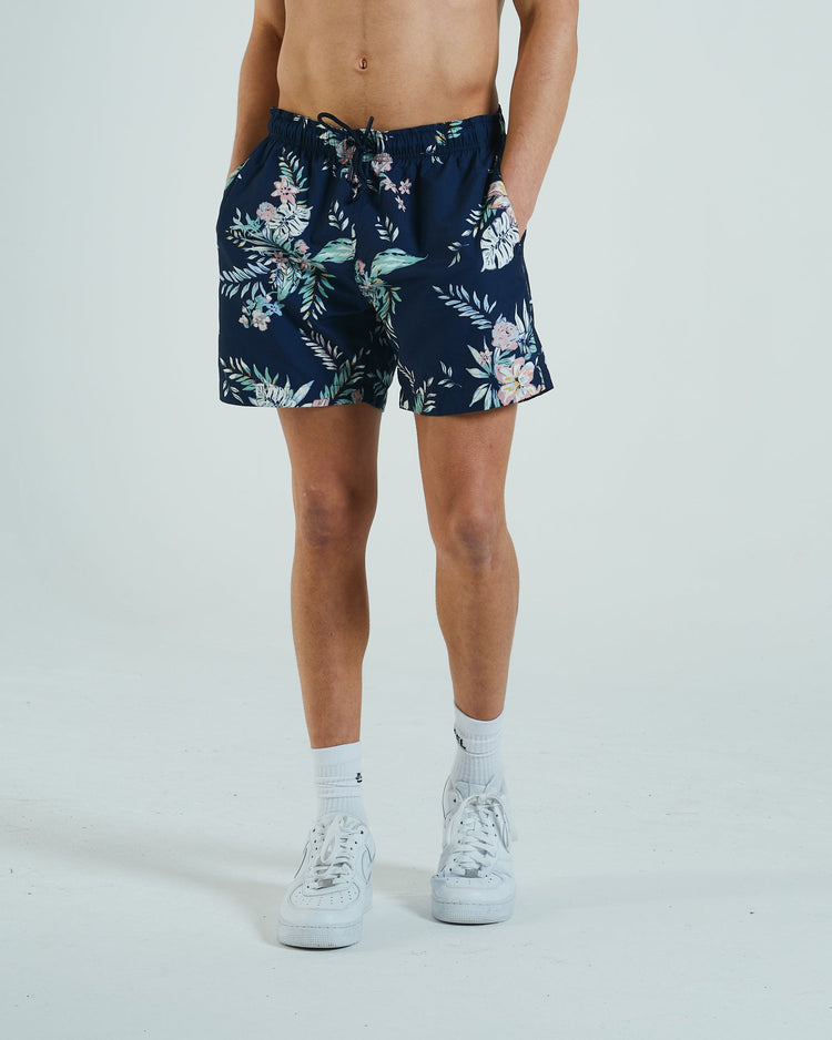 Zach Swim Short Floral Print