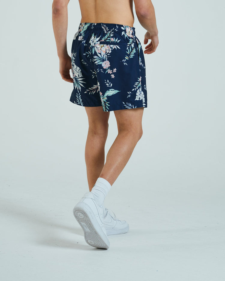 Zach Swim Short Floral Print