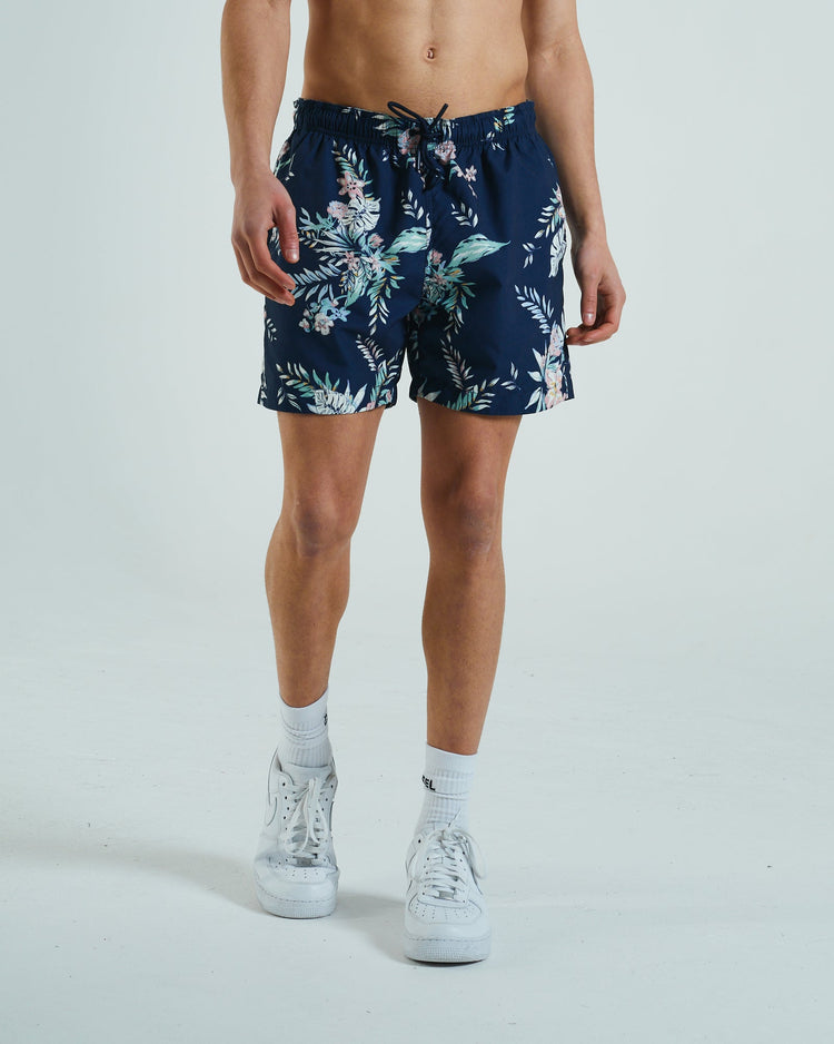 Zach Swim Short Floral Print
