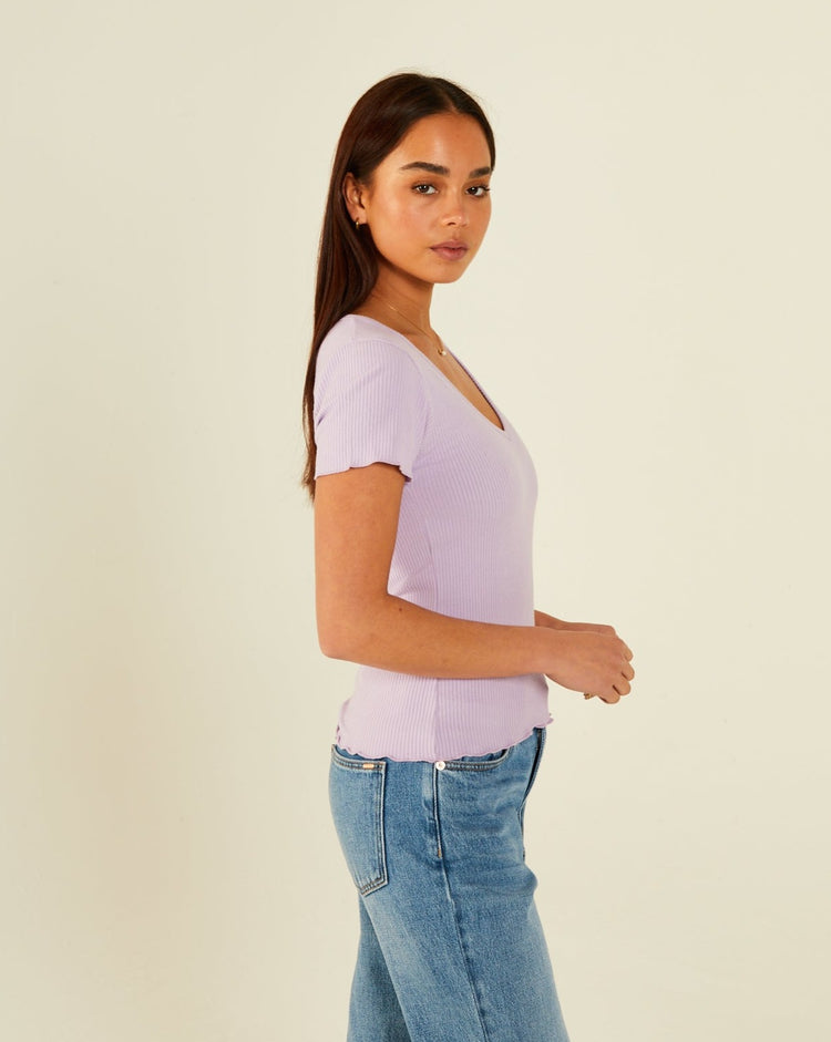 Este T-Shirt Purple Rose