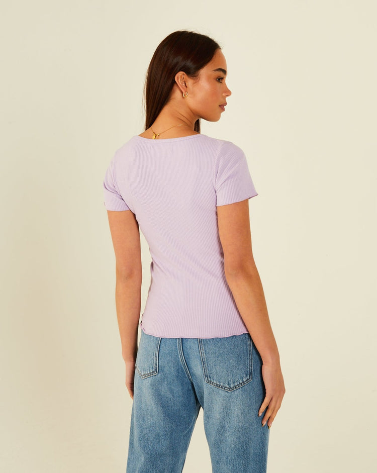 Este T-Shirt Purple Rose