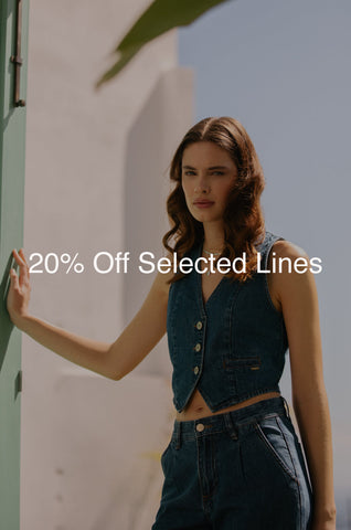 20% Off Selected Lines