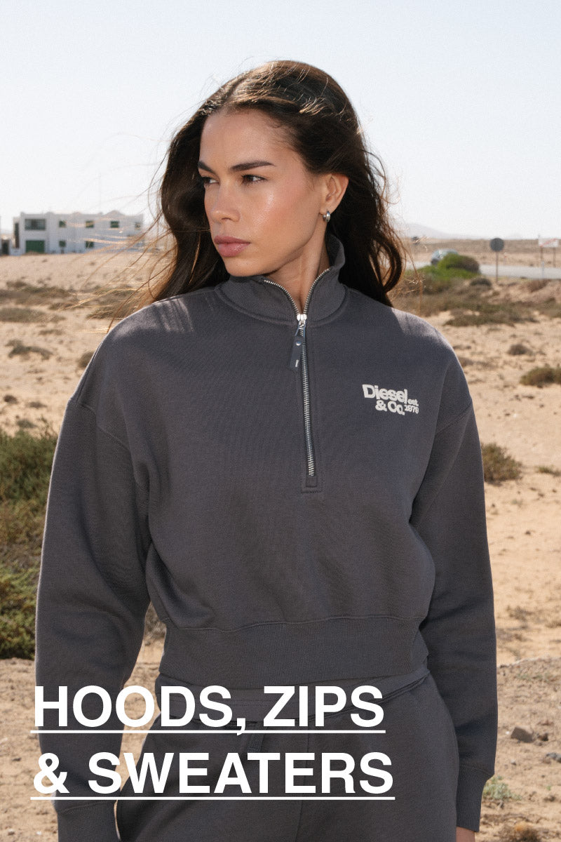 Hoods, Zips & Sweatshirts