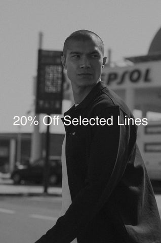 20% Off Selected Lines