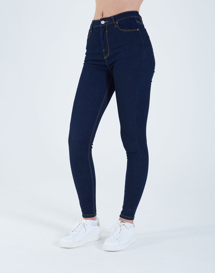 Melanie High Rise Skinny Dark Indigo