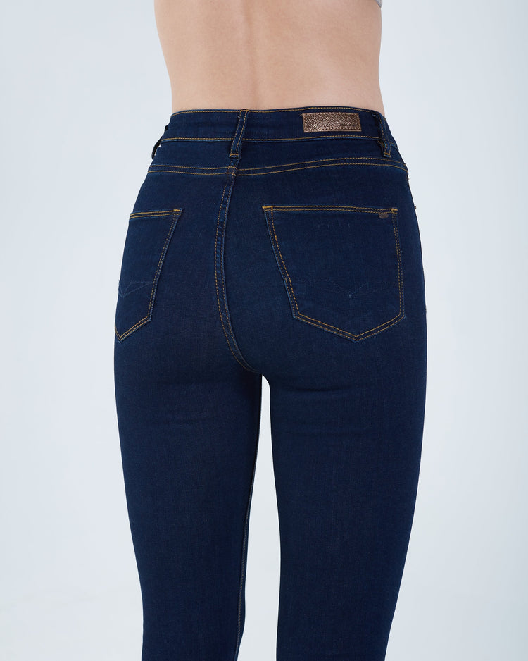 Melanie High Rise Skinny Dark Indigo